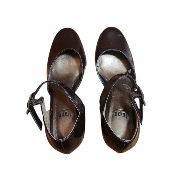 Impo Black Patent Mary Jane Heels - Picture 2 of 4